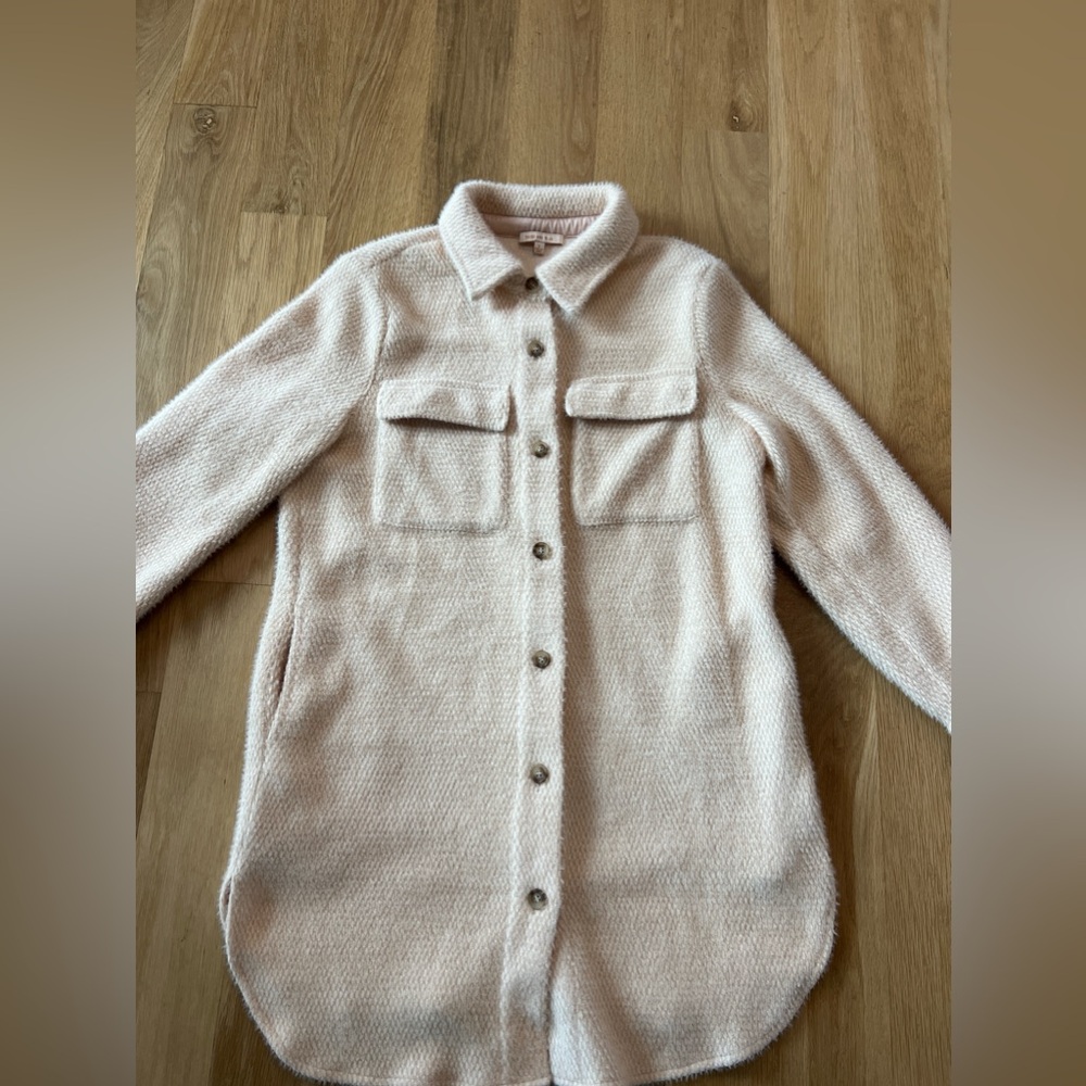 SKIES ARE BLUE | BLUSH SHACKET | KNEE LENGTH - Picture 8 of 11